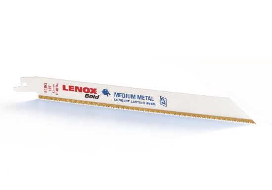 Afbeeldingen van LENOX Reciprozaagblad gold POWER ARC 424G 102X19X0,9MM 24 TPI 5x