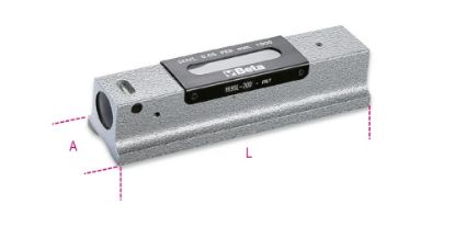 Afbeeldingen van BETA Aswaterpas gietijzer + geslepen prismatische zool 0,05MM/M 1699L