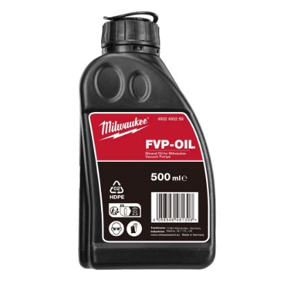 Afbeeldingen van MILWAUKEE Vacuümpomp olie VP-OIL1 500ML