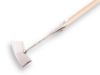 Afbeeldingen van Schoffel RVS 17,5CM met steel + hilt 160X3,2CM