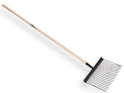 Afbeeldingen van ATLAS Paardenvijgvork metaal met steel 150X2,8CM