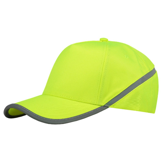 Afbeeldingen van TRICORP Cap reflectie 653002 fluor geel onesize