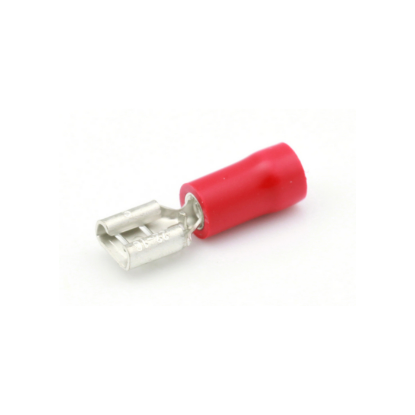 Afbeeldingen van RIPCA Vlakstekerhuls rood 0,5-1,5MM² 4,8X0,5MM 100x