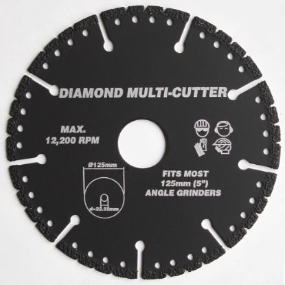 Afbeeldingen van STEHLE Diamantzaagblad universeel 125X2,3X22,2MM Multi-cutter DP
