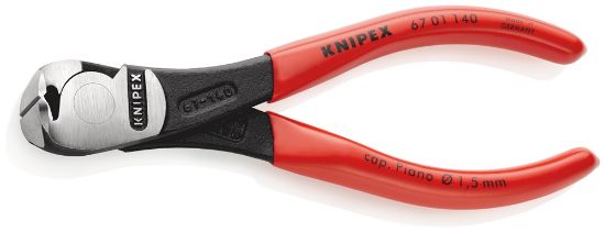 Afbeeldingen van KNIPEX Kracht voorsnijtang 6701140 DIN5748 140MM