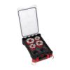 Afbeeldingen van MILWAUKEE Draadsnijkoppenset ½"-1.¼" BSPT legering t.b.v. M18FPT114 4x