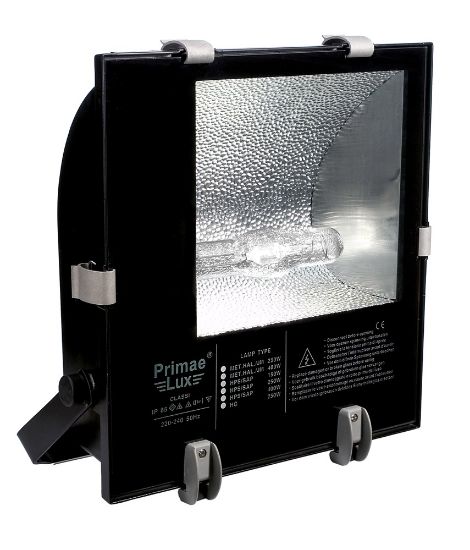 Afbeeldingen van PRIMAELUX Bouwlamp HQI-T klasse I IP65 230V 400W 33000lm