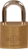 Afbeeldingen van OXLOC Cilinderhangslot EV messing laag 30MM KA3001