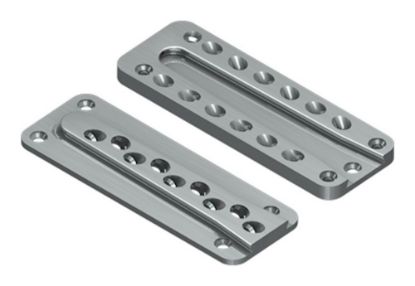 Afbeeldingen van GEBR. BODEGRAVEN Blinde houtverbinding ALU 170X60X14MM 96X221MM