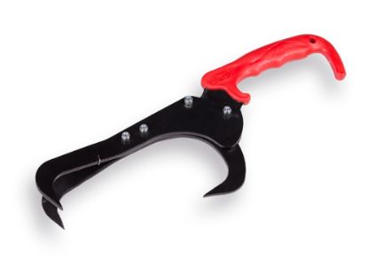 Afbeeldingen van Pikhaak/grijper 3 punts mangaanstaal tbv hout