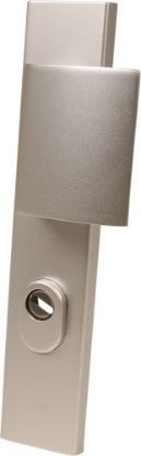 Afbeeldingen van OXLOC Veiligheidsbeslag duw+KTB+kruk recht aluminium PC72