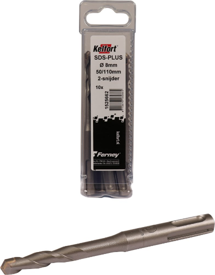 Afbeeldingen van KELFORT Hamerboor SDS-PLUS 2-snijder 8X50/110