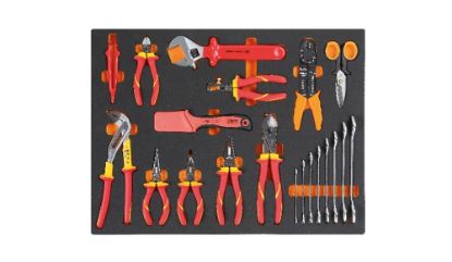 Afbeeldingen van BETA Inlegbak zacht + 20x gereedschap MB64