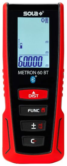 Afbeeldingen van SOLA Laserafstandsmeter bluetooth METRON60BT 60M