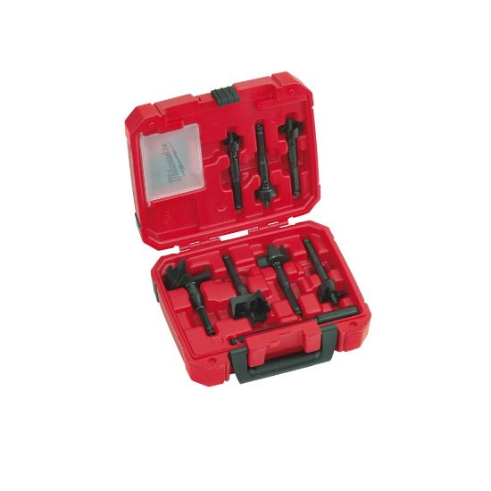 Afbeeldingen van MILWAUKEE Aannemersset zelfvoedende boren 8x