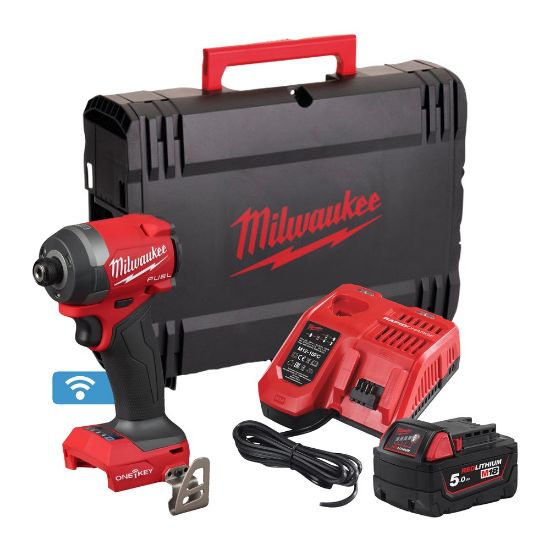 Afbeeldingen van MILWAUKEE Accu powerpack M18ONEPP2A3-502X (M18ONEPD3, M18ONEID3, M12-18FC, 2x M18B5)