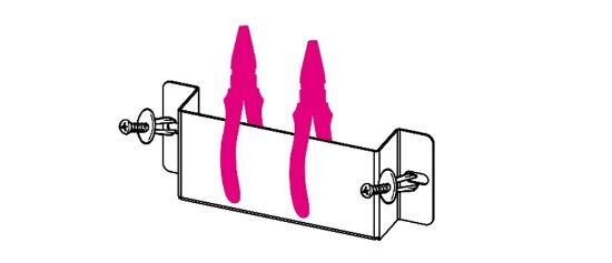 Afbeeldingen van BETA Wandhouder ST2P t.b.v. tangen