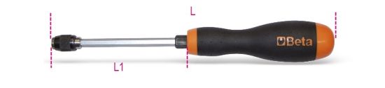 Afbeeldingen van BETA Bithouder ¼" handgreep 230MM 851SR