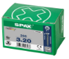 Afbeeldingen van SPAX Universele schroef verzonkenkop WIROX voldraad PZ1 3X20MM