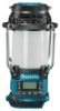 Afbeeldingen van Camping lamp DMR056 met radio en Blu 14,4/18V