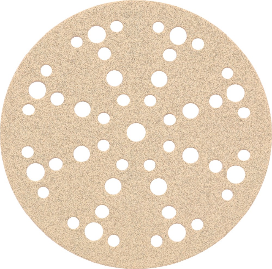 Afbeeldingen van KELFORT Klitschuurschijf wit 49-gat 150MM K80 10x