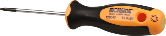 Afbeeldingen van IRONSIDE Schroevendraaier TORX 2-componenten TX8