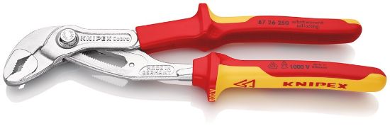 Afbeeldingen van KNIPEX Waterpomptang COBRA VDE 8726250 250MM