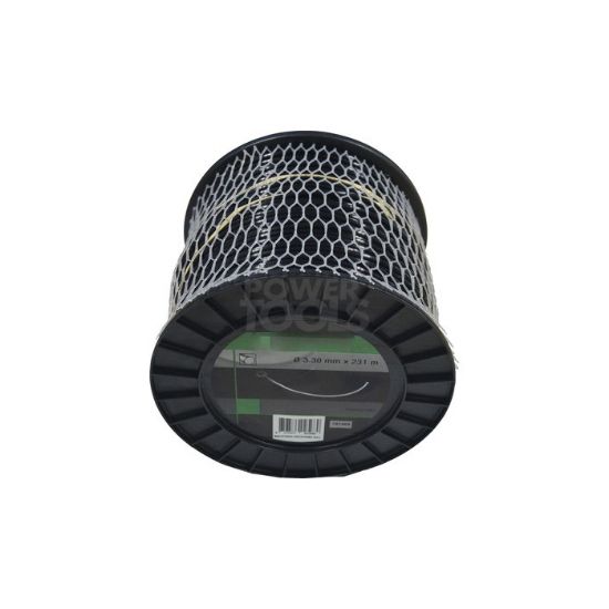 Afbeeldingen van HIKOKI Maaidraad rond 3,3MM zwart 139M 781068