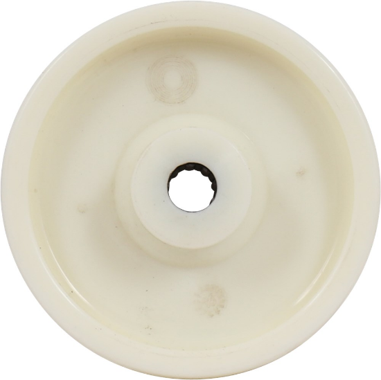 Afbeeldingen van KELFORT Wiel wit rubber met rollager 125MM