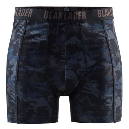 Afbeeldingen van BLÅKLÄDER Boxershort 1886 zwart/donkergrijs 3XL 2x