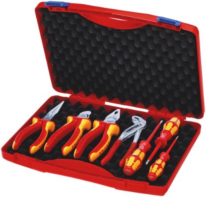 Afbeeldingen van KNIPEX Gereedschapskoffer RED VDE elektro SET2