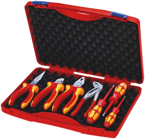 Afbeeldingen van KNIPEX Gereedschapskoffer RED VDE elektro SET2
