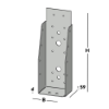 Afbeeldingen van GEBR. BODEGRAVEN Balkdrager GBS-ZL SV 75X225MM 1,5MM