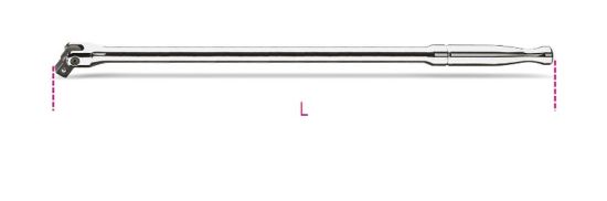 Afbeeldingen van BETA Wringijzer ½" kniegewricht lang 920M/35L