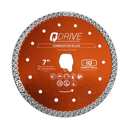 Afbeeldingen van IQ POWER TOOLS Cirkelzaagblad HM 180MM Q-Drive t.b.v. iQ228