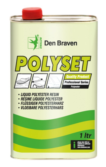 Afbeeldingen van ZWALUW Vloeibare polyester Polyset 250ML
