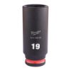 Afbeeldingen van MILWAUKEE Dop SHOCKWAVE ⅜" lang 19MM