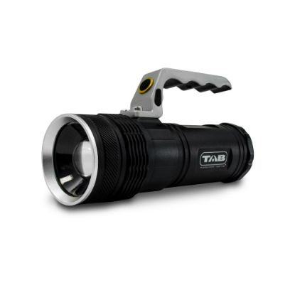 Afbeeldingen van TAB Accu spotlight/handlamp 10W Power-LED IP65 1000LM 3 lichtstanden (100%-20%-SOS) oplaadbaar 12-24/230V