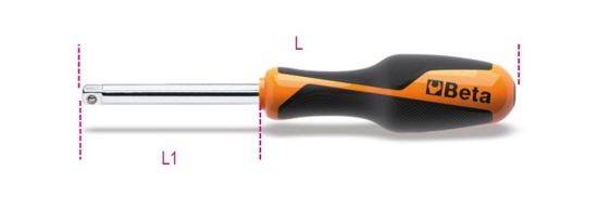 Afbeeldingen van BETA Steekhecht ¼" 176MM 900BG/30