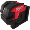 Afbeeldingen van MILWAUKEE Accu groene kruislijnlaser/loodlaser M12CLLP4-0C 4 punten BODY