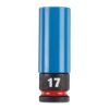 Afbeeldingen van MILWAUKEE Slagmoerdop ½" SHOCKWAVE met sleeve HEX 17MM