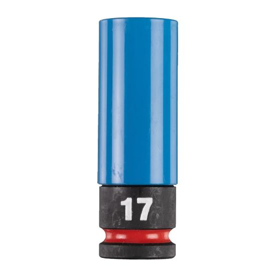 Afbeeldingen van MILWAUKEE Slagmoerdop ½" SHOCKWAVE met sleeve HEX 17MM