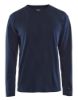 Afbeeldingen van BLÅKLÄDER T-shirt vlamvertragend met lange mouwen 3483 marineblauw 4XL