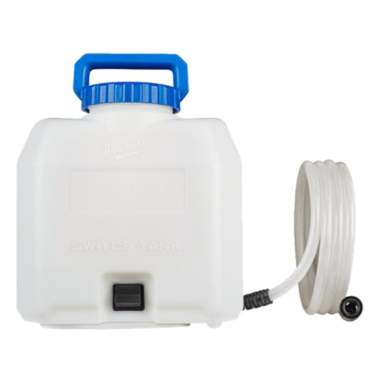 Afbeeldingen van MILWAUKEE Wisseltank met tuinslangkoppeling M18BPFPWST-0 blauw 15L