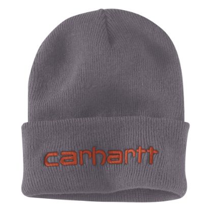 Afbeeldingen van CARHARTT Muts ribgebreid 104068 folkstone gray onesize