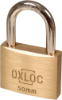 Afbeeldingen van OXLOC Cilinderhangslot EV messing laag 50MM KA5005