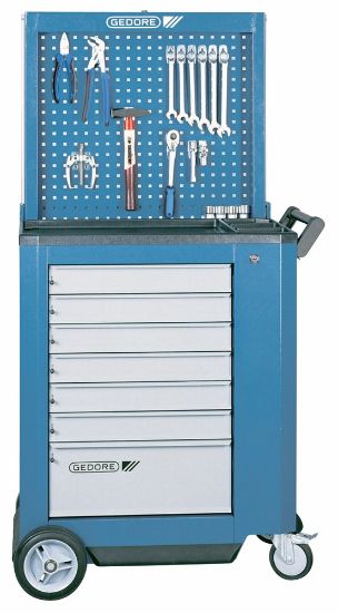 Afbeeldingen van GEDORE Achterwandpaneel leeg R2004 L 770X116MM