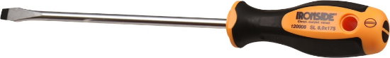 Afbeeldingen van IRONSIDE Sleufschroevendraaier 2-componenten 8,0X175MM