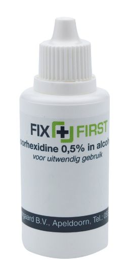 Afbeeldingen van FIXFIRST Desinfectant 0,5% chloorhexidine 30ML