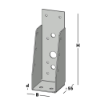 Afbeeldingen van GEBR. BODEGRAVEN Balkdrager GBS-ZL SV 46X146MM 1,5MM